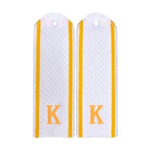 Погоны Курсант парадные c "К" (пара)